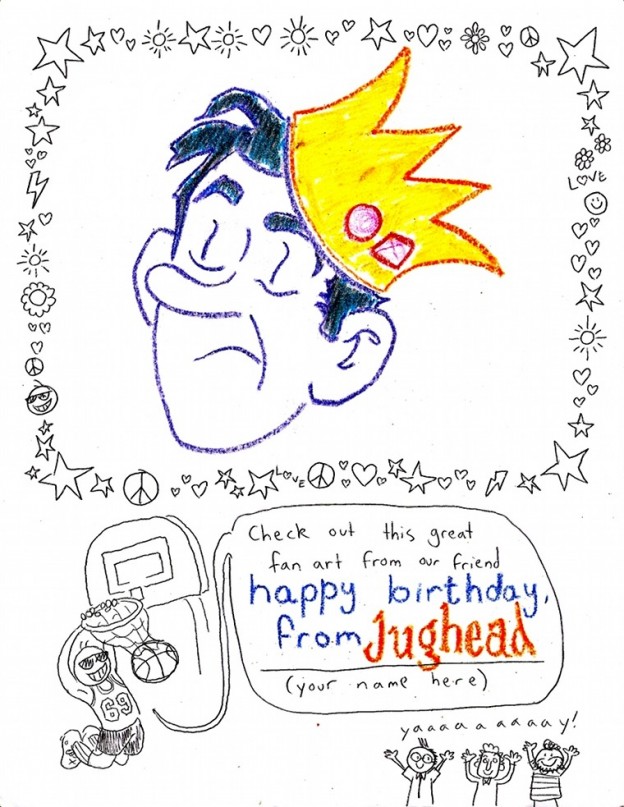 Happy Birthday, from Jughead