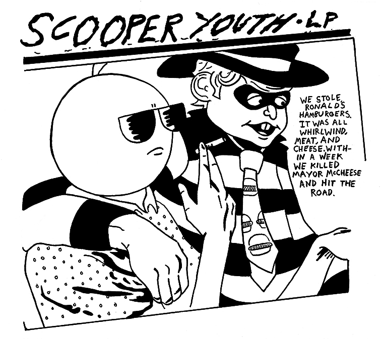 Scoo Scoo Scoo
My friend Scoop
Scoo Scoo Scoo
Talkin' 'bout Scoop